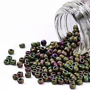 TOHO Round Seed Beads, Japanese Seed Beads, (708) Matte Color Cassiopeia, 11/0, 2.2mm, Hole: 0.8mm, about 1110pcs/bottle, 10g/bottle(SEED-JPTR11-0708)