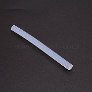 Hot Melt Resin Glue Sticks, Use for Glue Gun, Clear, 9.8x0.8cm(TOOL-WH0145-19)