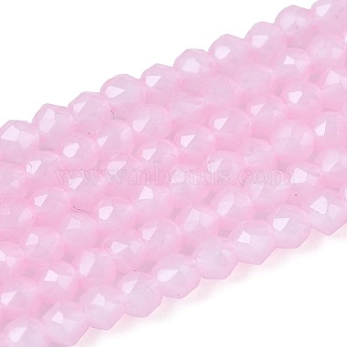 模造ヒスイガラスビーズストランド(GLAA-T028-2mm-11E)-1