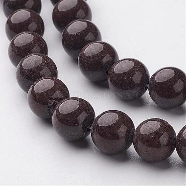 Natural Mashan Jade Round Beads Strands(G-D263-10mm-XS14)-2