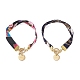 Ethnic Style Polyester Ribbons Bracelets(BJEW-JB10495)-1