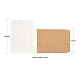 100шт 2 цвета белые и коричневые пакеты из крафт-бумаги(CARB-LS0001-04)-4