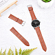 bracelets de montre en cuir gorgecraft(WACH-GF0001-002C-02)-5