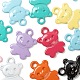36Pcs 9 Colors Spray Painted Alloy Charms(X1-FIND-LS0001-55)-4