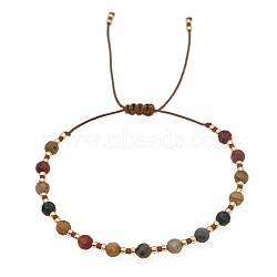 Natural Gemstone Bohemian Handmade Beaded Bracelet for Women(FQ7094-9)