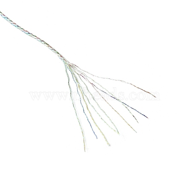 17m de fil à coudre en polyester couleur arc-en-ciel(OCOR-E026-08C)-3