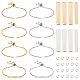 Kit de fabrication de bracelets coulissants à maillons rectangulaires(STAS-UN0039-29)-1