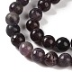 Natural Lepidolite/Purple Mica Stone Beads Strands(G-P530-B06-02)-4