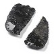 Rough Raw Natural Black Obsidian Beads(G-H254-23)-2