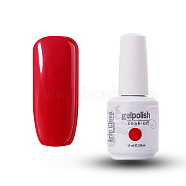 15ml Special Nail Gel, for Nail Art Stamping Print, Varnish Manicure Starter Kit, Crimson, Bottle: 34x80mm(MRMJ-P006-D061)
