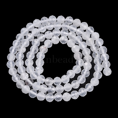 Natural Quartz Crystal Beads Strands(G-H002-A02-02)-4