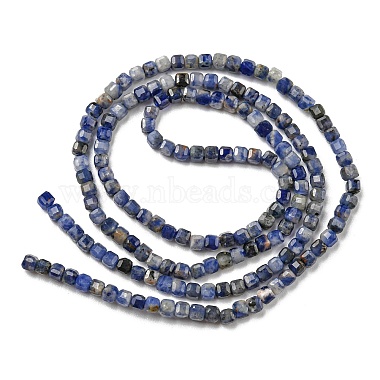 Natural Sodalite Beads Strands(G-G0005-A01)-3