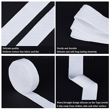 5 Yards Polyester Non-Slip Silicone Elastic Gripper Band for Garment Sewing Project(FIND-WH0152-138B-01)-6