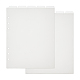 A5 Frosted Plastic Discbound Notebook Index Divider Sheets(KY-WH0046-90A)-1