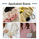8Pcs 8 Style White Acrylic Round Beads Bag Handles(FIND-TA0001-70)-6