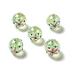 AB Color Transparent Crackle Acrylic Round Beads(OACR-A013-04D)-2