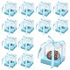 Square PET & Paper Bakery Box(CON-FZC0002-004D)-1