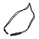 Adjustable Braided Waxed Polyester Cord Macrame Pouch Necklace Making(NJEW-TAC0008-03)-2