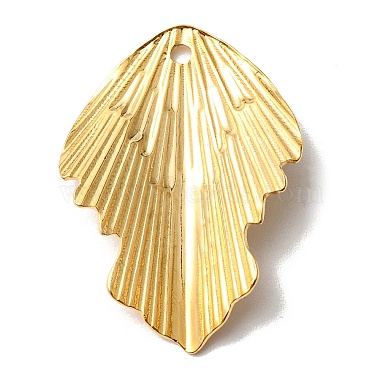 Golden Leaf 304 Stainless Steel Pendants