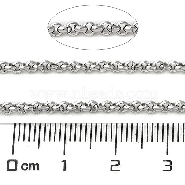 304 Stainless Steel Rolo Chains(CHS-C010-05P)-2