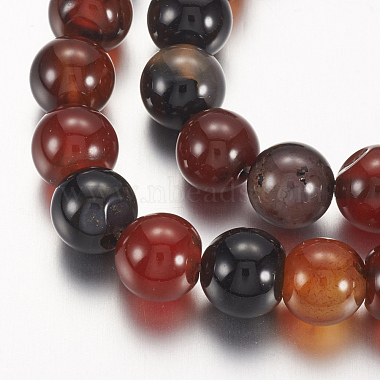 Natural Agate Beads Strands(X-G-G515-8mm-04)-3