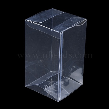 Clear Rectangle Plastic Jewelry Box