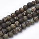 Dyed Natural Agate Beads Strands(G-Q462-130C-8mm)-1