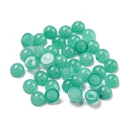 Natural White Jade Dyed Cabochons, Half Round, 4x2~2.5mm(G-H309-03-26)