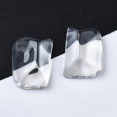 Transparent Rectangle Resin Cabochons(CRES-N031-006A-A01)-5