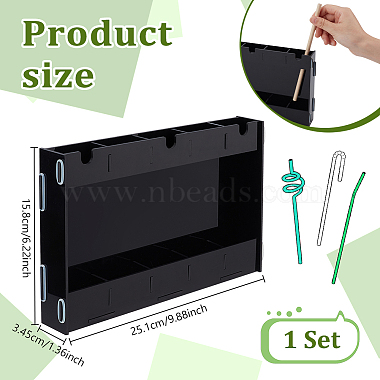 アクリルストローディスプレイホルダー(ODIS-WH0038-194A)-2