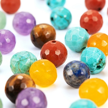 100Pcs 7 Style Natural Mixed Gemstone Beads(G-LS0001-59)-4