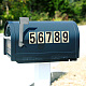 4 Sets 4 Colors PVC Self-adhesive Reflective Mailbox Stickers(DIY-CN0002-26)-5