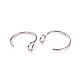 316 Stainless Steel Hoop Nose Rings(AJEW-G037-01C-P)-2