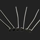 herramientas y equipos de joyería pasadores decorativos de cabeza plana de acero inoxidable(X-STAS-E023-0.6x40mm)-1