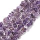 Natural Amethyst Beads Strands(F014-1)-1