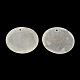 Flat Round Capiz Shell Pendants(SSHEL-R035-07)-1