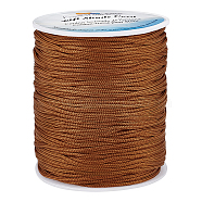 Nylon Thread, Camel, 1.5mm, about 100yards/roll(NWIR-PH0001-04A)