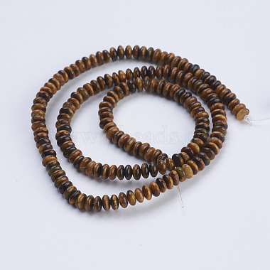 Natural Tiger Eye Beads Strands(G-P354-02-4x2mm)-2
