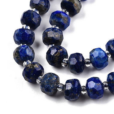 Natural Lapis Lazuli Beads Strands(G-N327-08B)-3