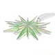 クリスマス透明プラスチックペンダント装飾(HJEW-G022-01A)-2