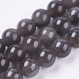 8mm Round Obsidian Beads(X-G-E468-D01)