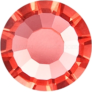 Preciosa&reg Crystal Hotfix Flatback Stones, Czech Crystal, Round(438 11 612 Chaton Rose VIVA 12 &reg), 90350 Padparadscha, SS10(2.7~2.9mm)(Y-PRC-HSS10-90350)