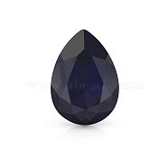 Preciosa&reg MAXIMA Crystal Fancy Stones, Czech Crystal, 435 16 301 Baroque Pear, Dura Foiling, 30280 Dark Indigo, 18x13mm(X-PRC-FE18-30280)