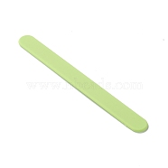 Reusable Silicone Sticks, Steel inside, for UV Resin & Epoxy Resin Craft Making, Green Yellow, 145x15x2.5mm(DIY-P059-11A)
