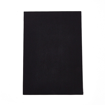 EVA Sheet Foam Paper, with Adhesive Back, Rectangle, Black, 30x21x0.2cm