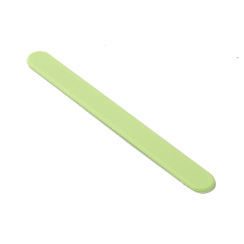 Reusable Silicone Sticks, Steel inside, for UV Resin & Epoxy Resin Craft Making, Green Yellow, 145x15x2.5mm