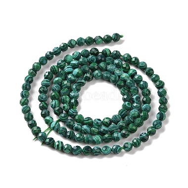 Chapelets de perles en malachite synthétique(G-H273-01B)-3