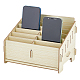 12Деревянный ящик для хранения сотового телефона с решеткой(CON-WH0094-04B)-1