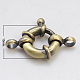 Brass Spring Ring Clasps(KK-E266-13mm-AB-NR)-1