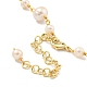Natural Pearl Oval Pendant Necklaces(NJEW-M214-02G)-3